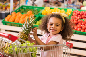 grocery shopping with preschooler