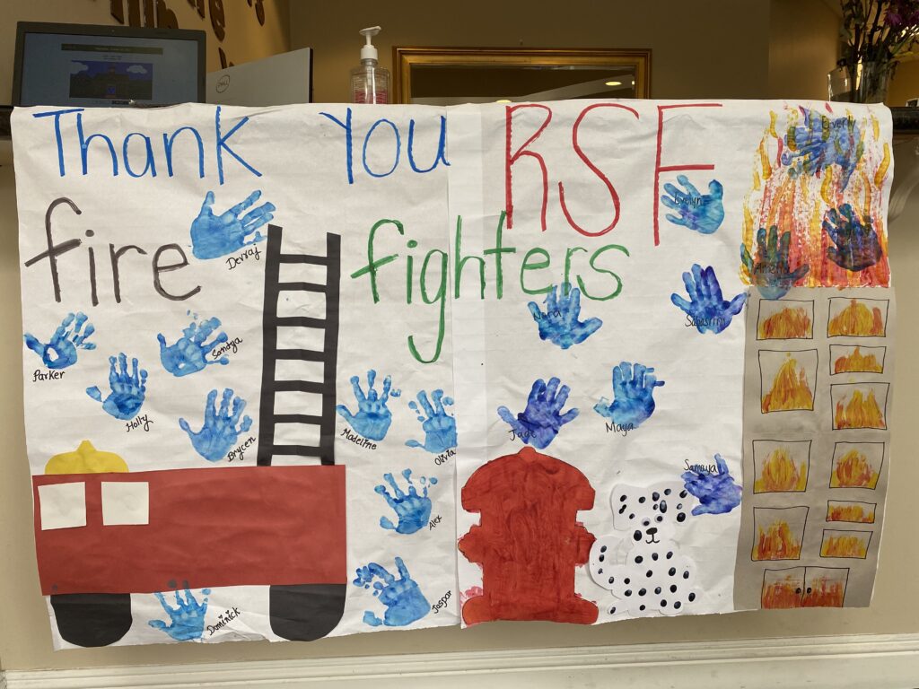 thank you fire fighters fire prevention week