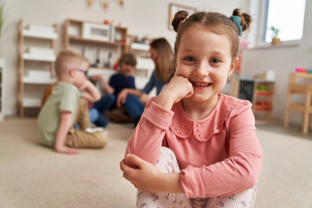 Children learning in preschool — when to enroll in preschool at Kids Care Club San Diego